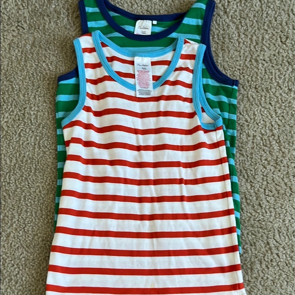 Kids Striped Tank Tops Size 9/10